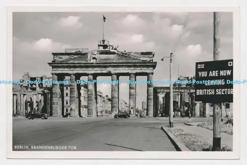 C006894 Berlin. Brandenburger Tor. H. Niedrig. Charlottenburg