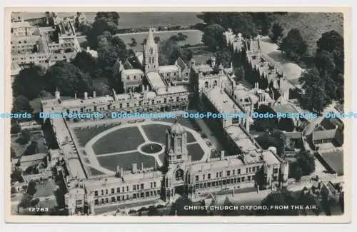 C008762 12763. Christ Church Oxford von Air. Aero Pictorial. Luftbild