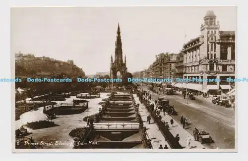 C008787 6. Princes Street. Edinburgh aus dem Osten. RP. 1951