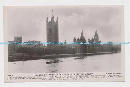 C007792 668. R. Houses of Parliament und Westminster Abbey. Beagles. RP. 1914