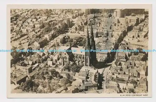 C009890 Eindhoven. St. Catharinakerk met Omgeveng. K.L.M.Nr. 524