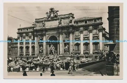 C008887 Roma. Brunnen von Trevi. A. Scrocchi. Fotofam