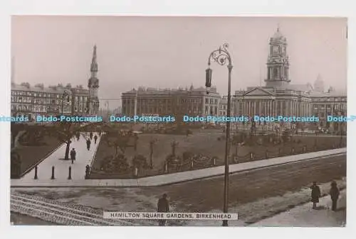 C007799 Hamilton Square Gardens. Birkenhead. RP. Bruntone-Prozess