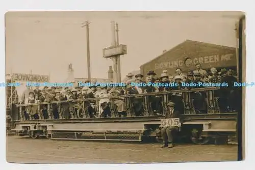 C007044 Personen im Transport. 505. Blackpool Corporation Straßenbahn. Bowling Green B