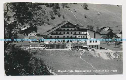 Marke C007822. Hotel Schesaplana. Risch Lau. 1965