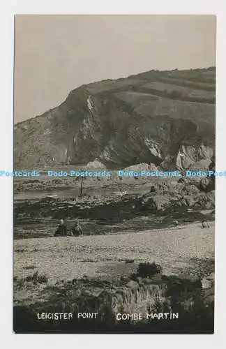 C009936 Leicester Point. Combe Martin. RP. Photochrom. E.M. Meakings