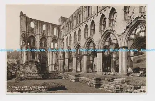 C007861 5. Abtei Rievaulx. Abteikirche. Chancel Arcade und St. Transept. H.M.