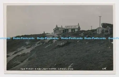 C007872 Erstes und letztes Haus. Lands End. 119. RP