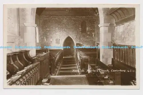 C007889 Schiff. St. Martinskirche. Canterbury. 450