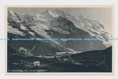 C010007 Kl. Scheidegg mit Jungfrau. C. Grauwiller