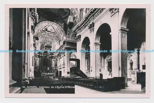 C010015 16. Sospel. Interieur de LEglise St. Michel. C. A. P. Les Belles Edition