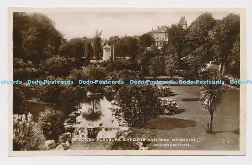 C007920 Lower Pleasure Gardens and War Memorial. Bournemouth. 1. Excel Serie. R