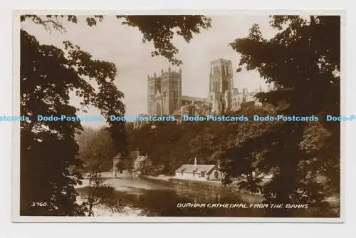 C010017 3760. Durham Cathedral von Banks. Valentinstag. RP. 1938