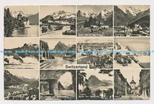 C010028 Schweiz. 1953. Multi View