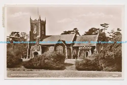 C010036 Sandringham Church. 3694. H. Coates. RP. Serie Nene. 1953