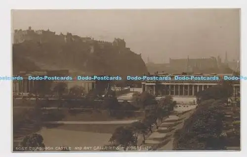 C007947 6057. Edinburgh Castle und Kunstgalerien. Richter. 1925