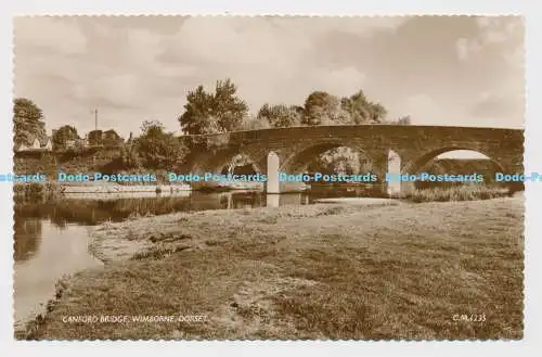 C010048 Canford Bridge. Wimborne. Dorset. C. M. 1235. RP. Donner und Clayden. 1