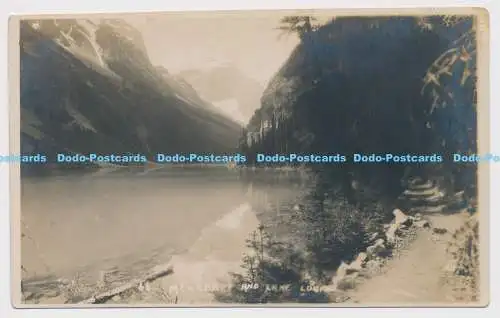 C007948 Mt. Lefroy und Lake Louise. Canadian Pacific Railway. Byron Harmon