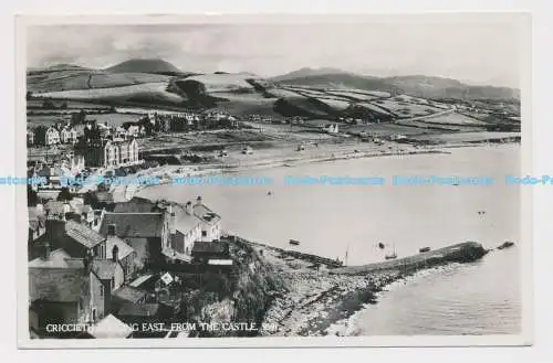 C010049 Criccieth mit Blick nach Osten von Castle. 9591. Lachs