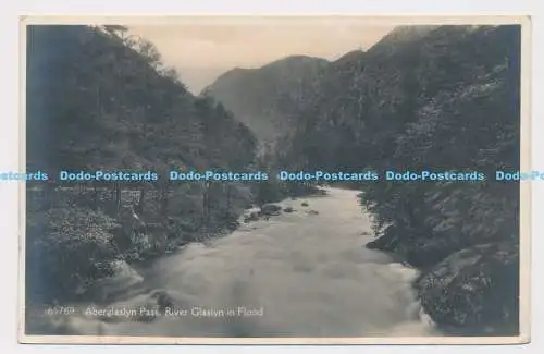 C007176 65769. Aberglaslyn Pass. Fluss Glaslyn in Flut. J. E. Powell. RP. 1931.