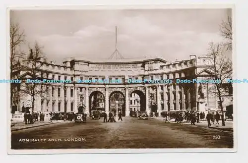 C010053 Admiralty Arch. London. 220. Excel Serie. RP