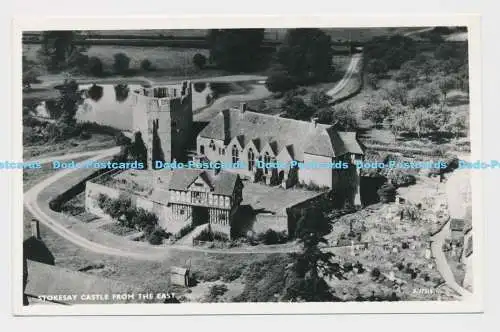 C010078 Stokesay Castle aus dem Osten. A 17515. Aerofilme. Jagdgruppenbetrieb