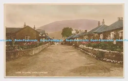 C007992 Luss Village. Loch Lomond. Holmes Echtfotoserie. Herald Serie