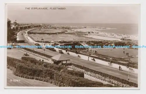 C010100 G 3367. Esplanade. Fleetwood. Valentinstag. RP. 1954