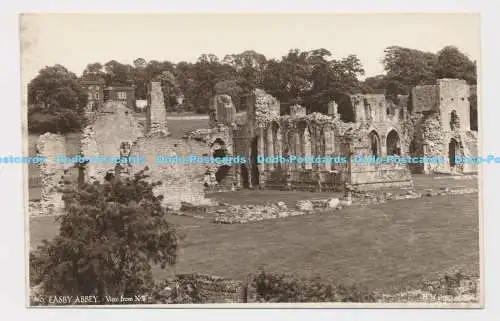 C011114 9. Easby Abbey. Ansicht vom N.W.H.M. Office of Works