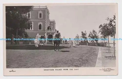 C007269 Palast Khartum aus Osten. G. N. Morhig. Englische Apotheke