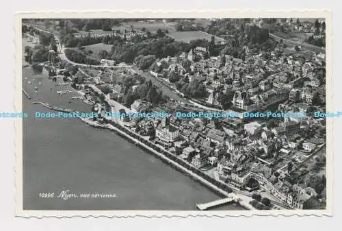 C010168 10396. Nyon vue aerienne. Perrochet. Lausanne