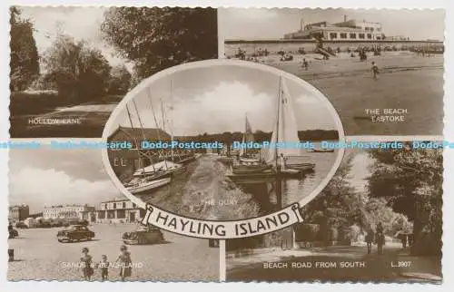 C007304 Hayling Island. L. 3907. Valentinstag. RP. 1962. Multi View