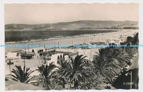 C007305 Tanger. Strand und Bucht. La Cigogne. Andre Leconte. Sochepress. Casablanca