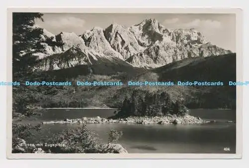 C010215 Eibsee mit Zugspitze. 404. Rudolf Rudolphi