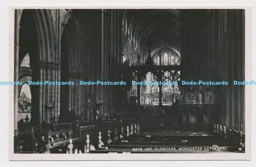 C011204 Kirchenschiff und Kreuzgang. Worcester Cathedral. 4. Siegel künstlerischer Exzellenz