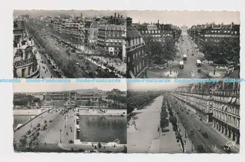 C008119 Paris et Ses Merveilles. 3174. Lavenue des Champs Elysees lavenue de lOp