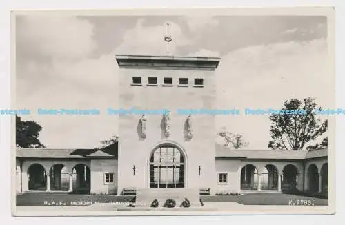 C011217 R. A. F. Memorial. Runnymede. K. 7783. Valentinstag. RP