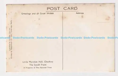 C009221 Little Moreton Hall. Cheshire. Südfront. National Trust. Landleben