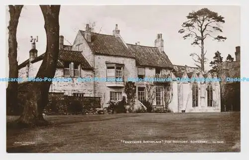 C011242 Tennysons Geburtsort. Pfarrhaus. Somersby. Nr. 5236. Sand. 1937