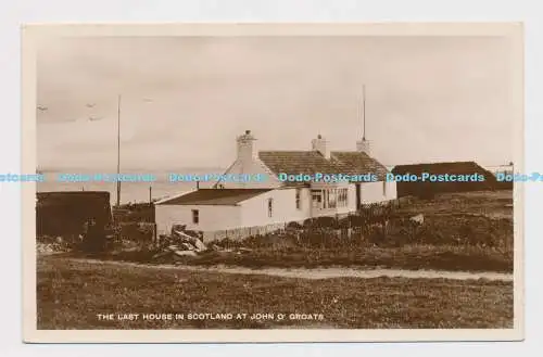 C008166 Letztes Haus in Schottland bei John O Groats. M. und L. National Series. RP