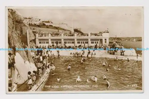 C010284 Lido. Innenseite. Plymouth. G. 1457. Valentinstag. RP. 1935