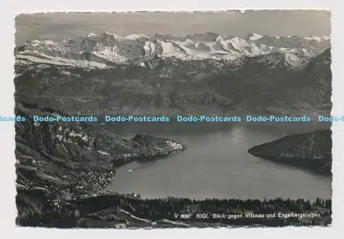 C010300 V. 8097. Rigi. Blick gegen Vitznau und Engelbergeralpen. VIH. Wilhelm Pl