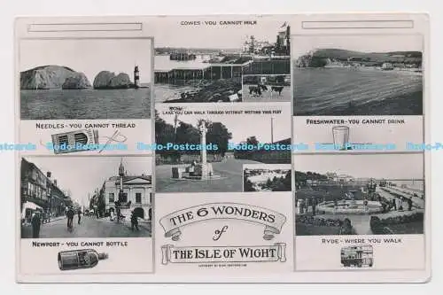 C010324 6 Wunder der Isle of Wight. Nahe. 1947. Multi View