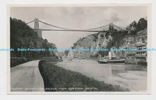 C011334 Clifton Hängebrücke von Rownham. Bristol. 24289. 1949