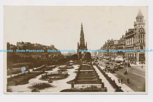 C008257 340 545. Princes Street mit Blick nach Westen. Edinburgh. 1927