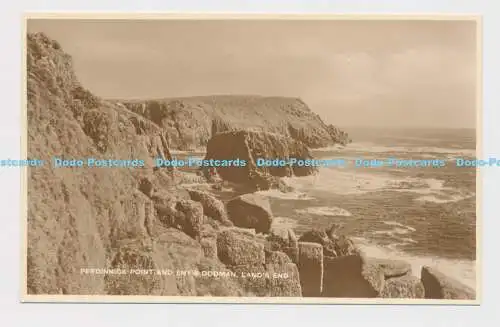 C008321 Perdinnick Point und Enys Dodman. Lands End. M. und L. National Series.