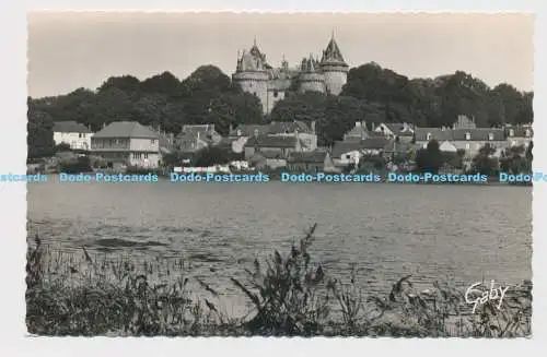 C008334 2. Combourg lEtang et le Chateau. Artaud Pere et Fils. Gaby. 1960