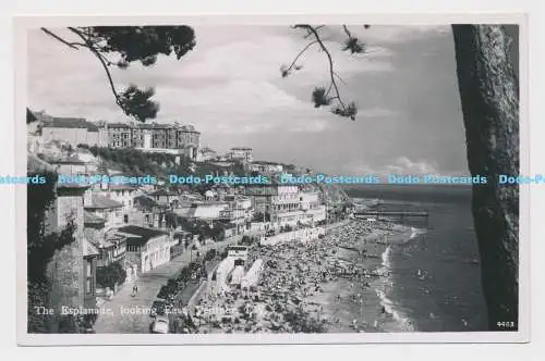 C011431 Esplanade. Blick nach East Ventnor. I.W. 4463. RP. Nahe. 1949