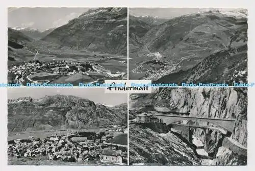 C011436 Andermatt. Ernst Christen. Fotohaus. 1959. Multi View