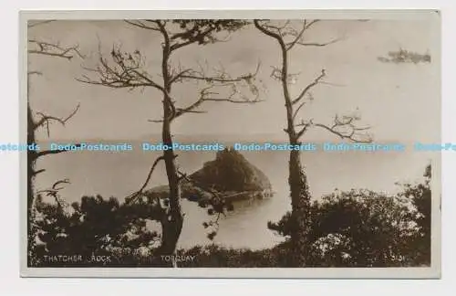 C010449 Thatcher Rock. Torquay. 3131. Nahe. RP. 1950